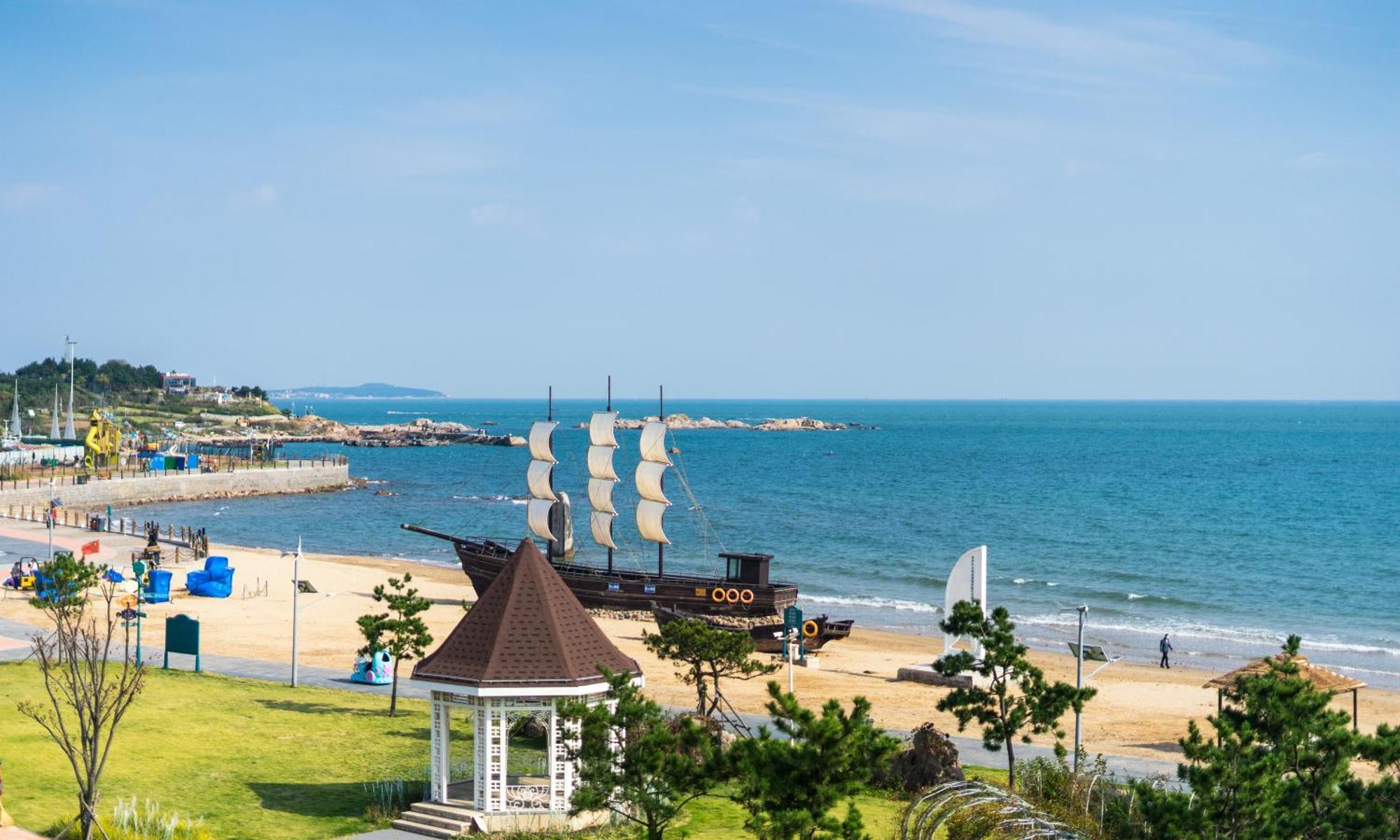 Tsingtao Time Resport Hotel Qingdao Bagian luar foto